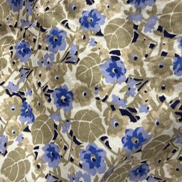 Banana Republic Blue Linen Blend Military Blazer Jacket Size 10 - Picture 11 of 13